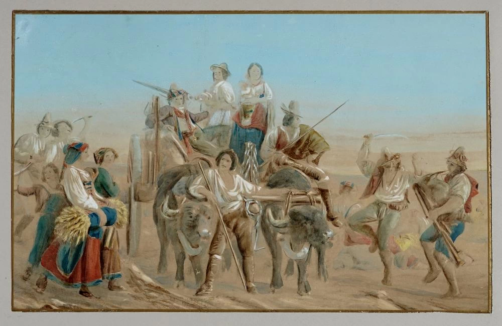 Il Pellegrinaggio alla Madonna dell'Arco. 1927